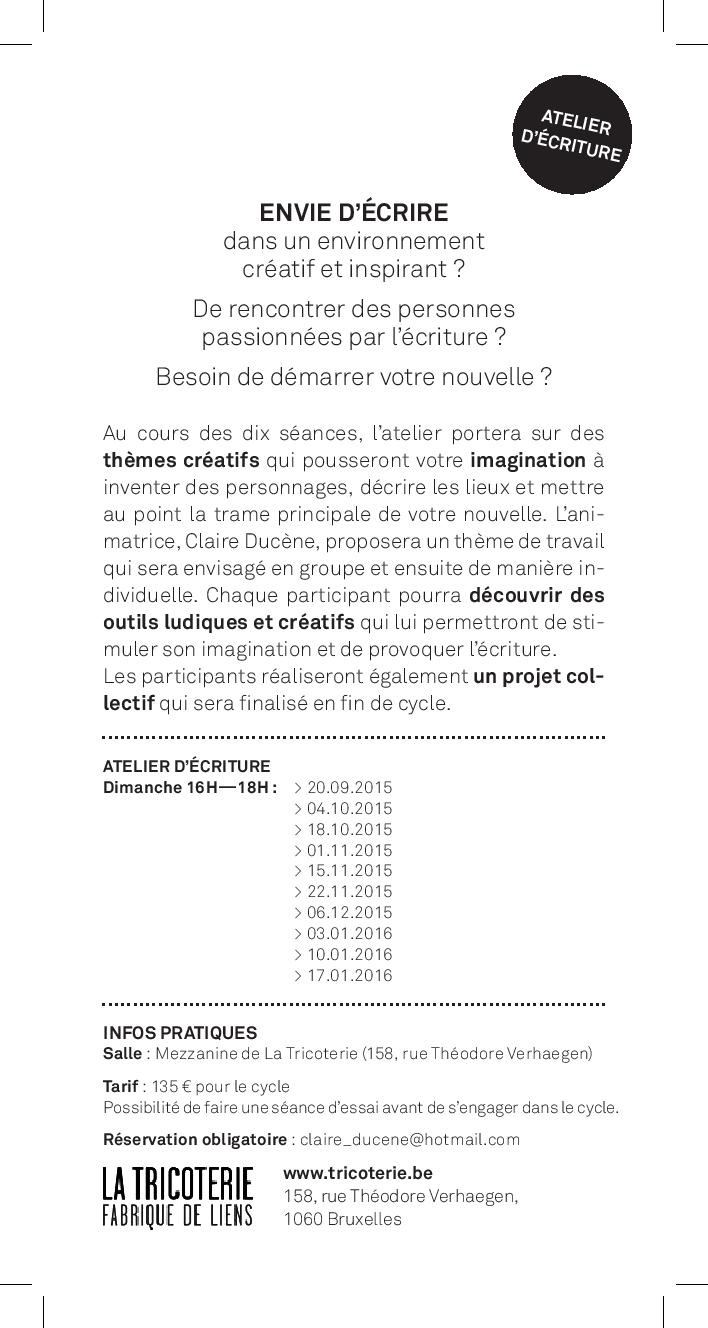 Affiche du spectacle