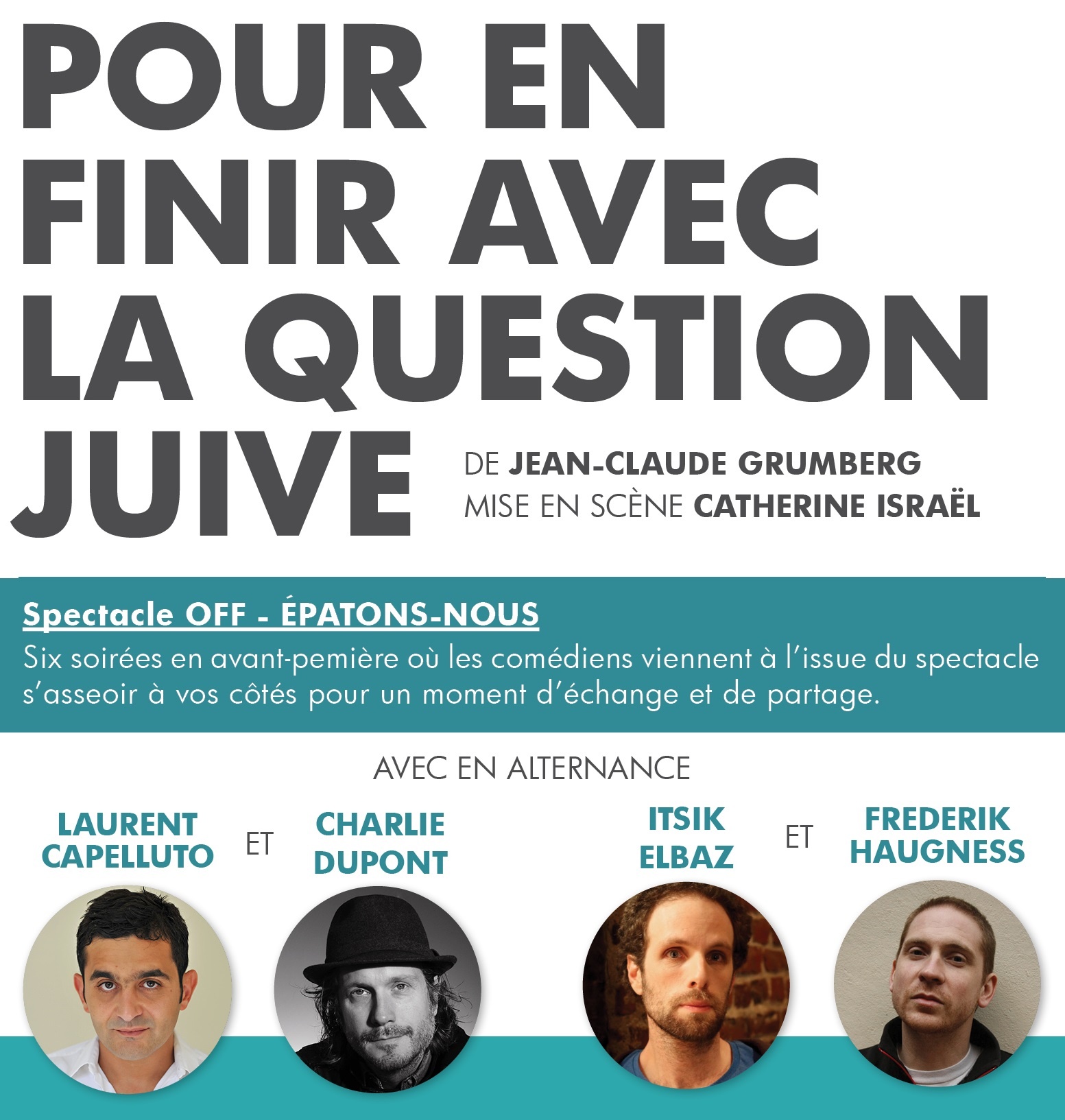 Affiche du spectacle
