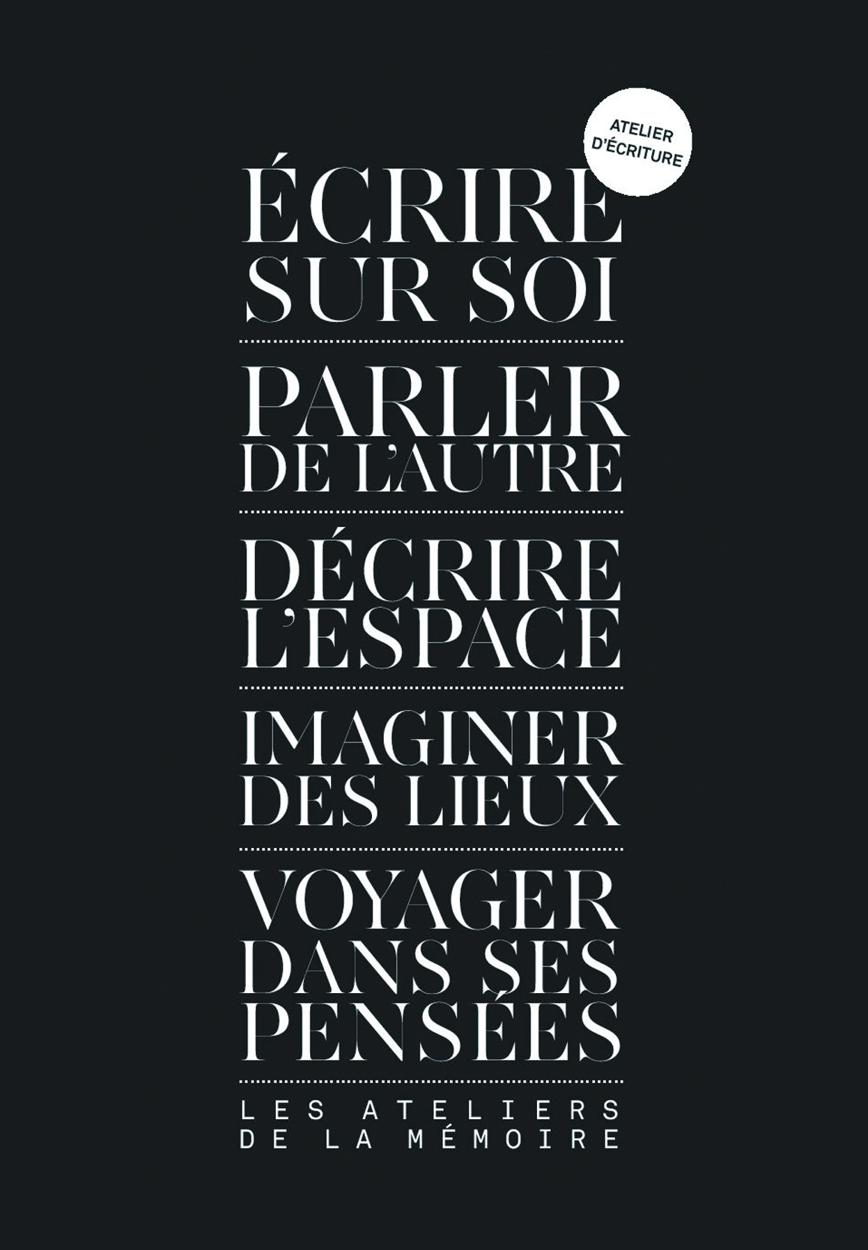 Affiche du spectacle