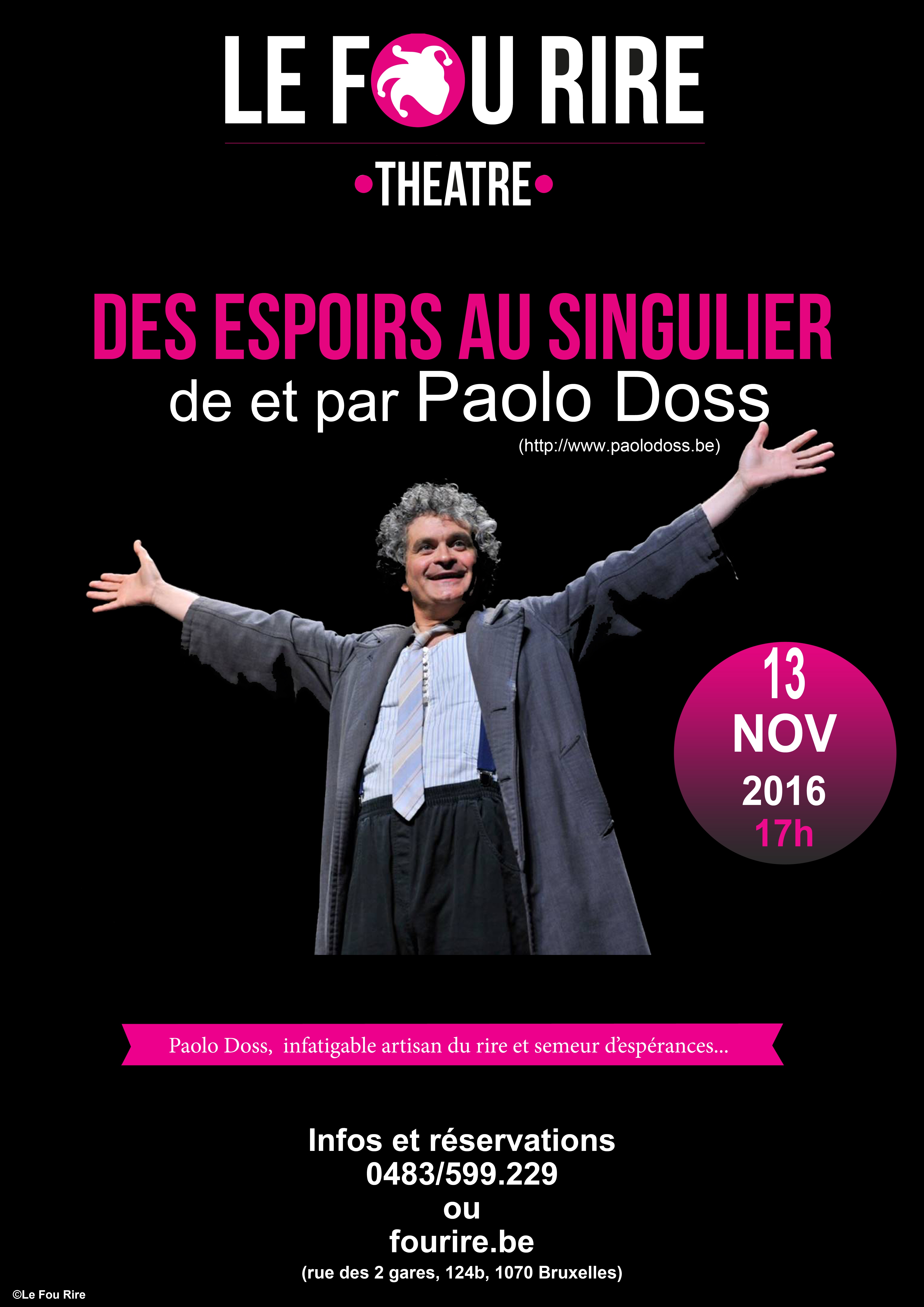 Affiche du spectacle