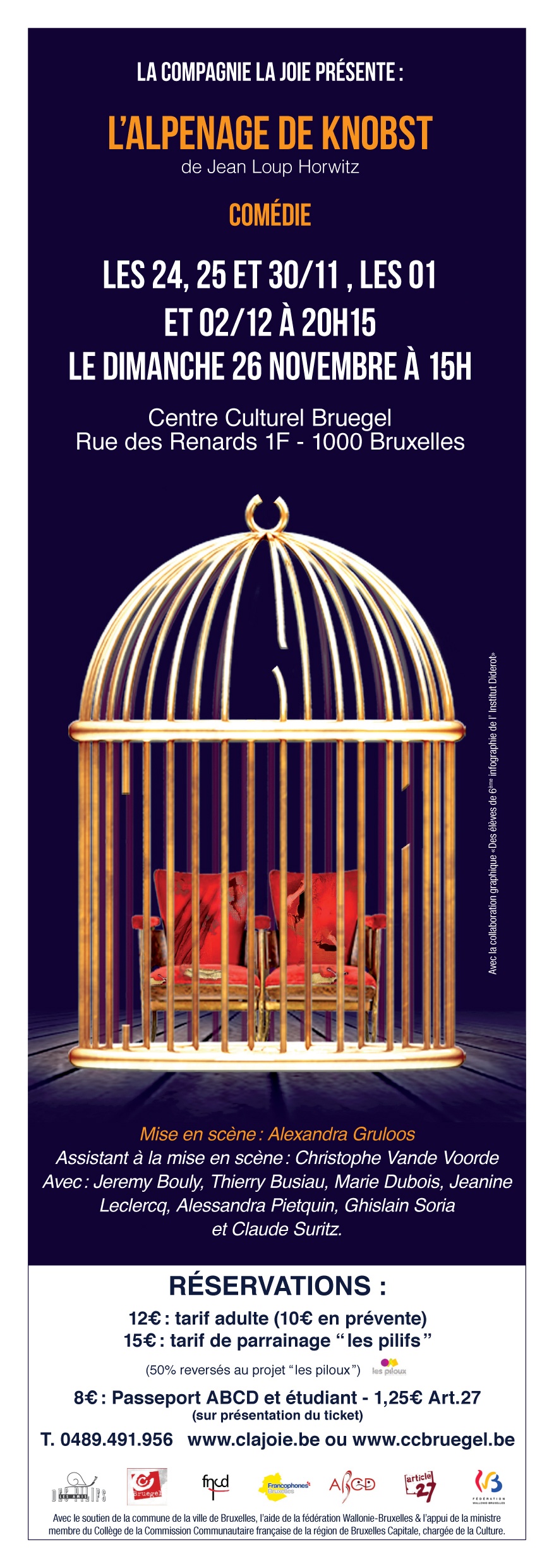 Affiche du spectacle