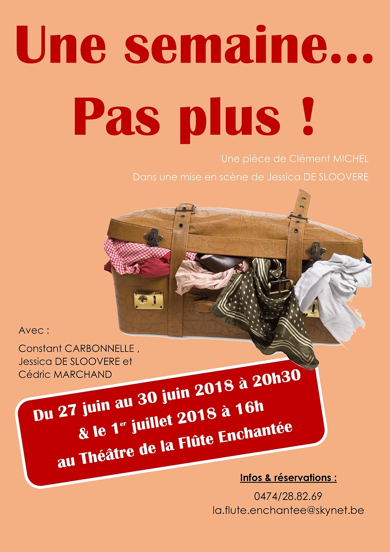 Affiche du spectacle