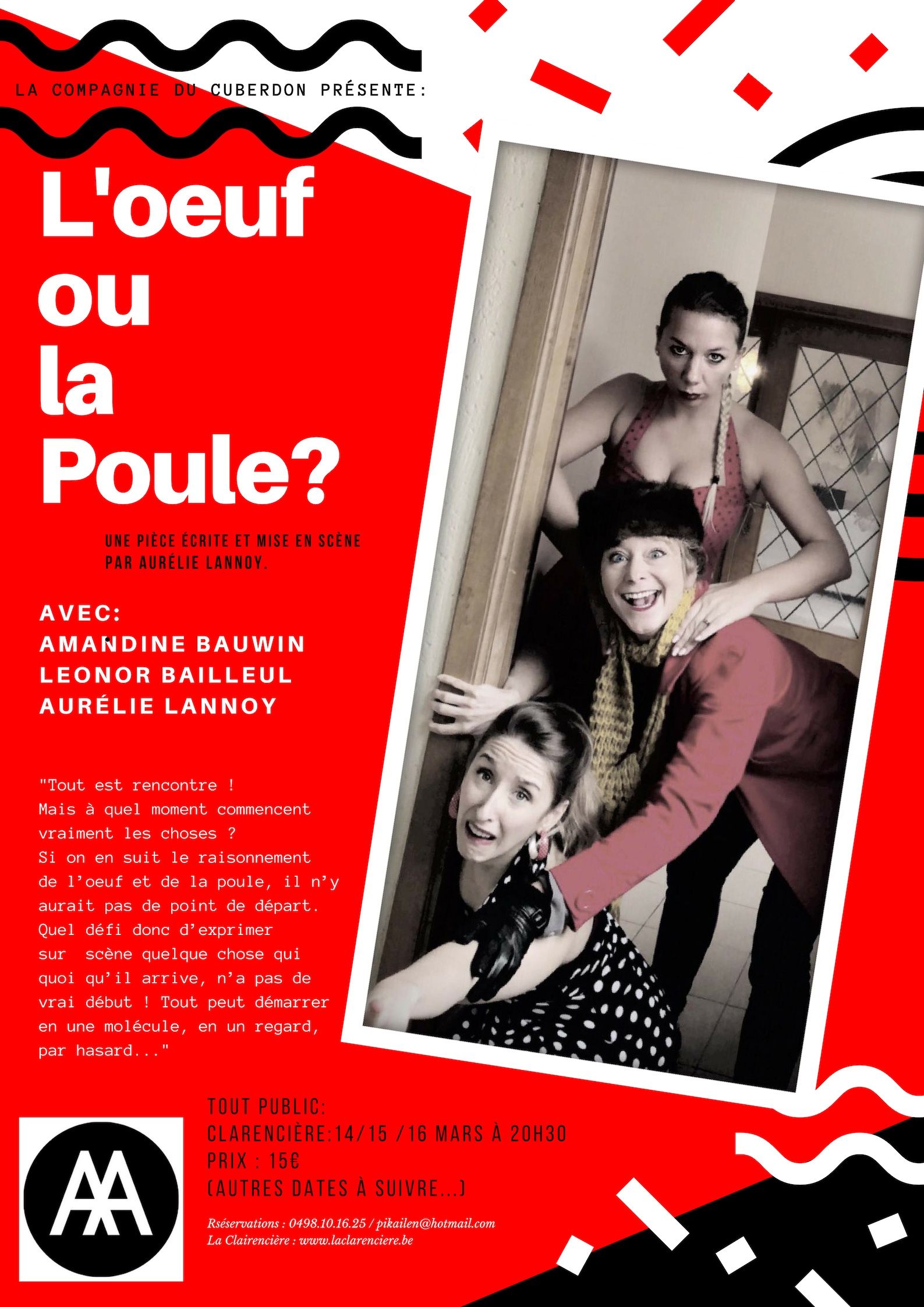 Affiche du spectacle