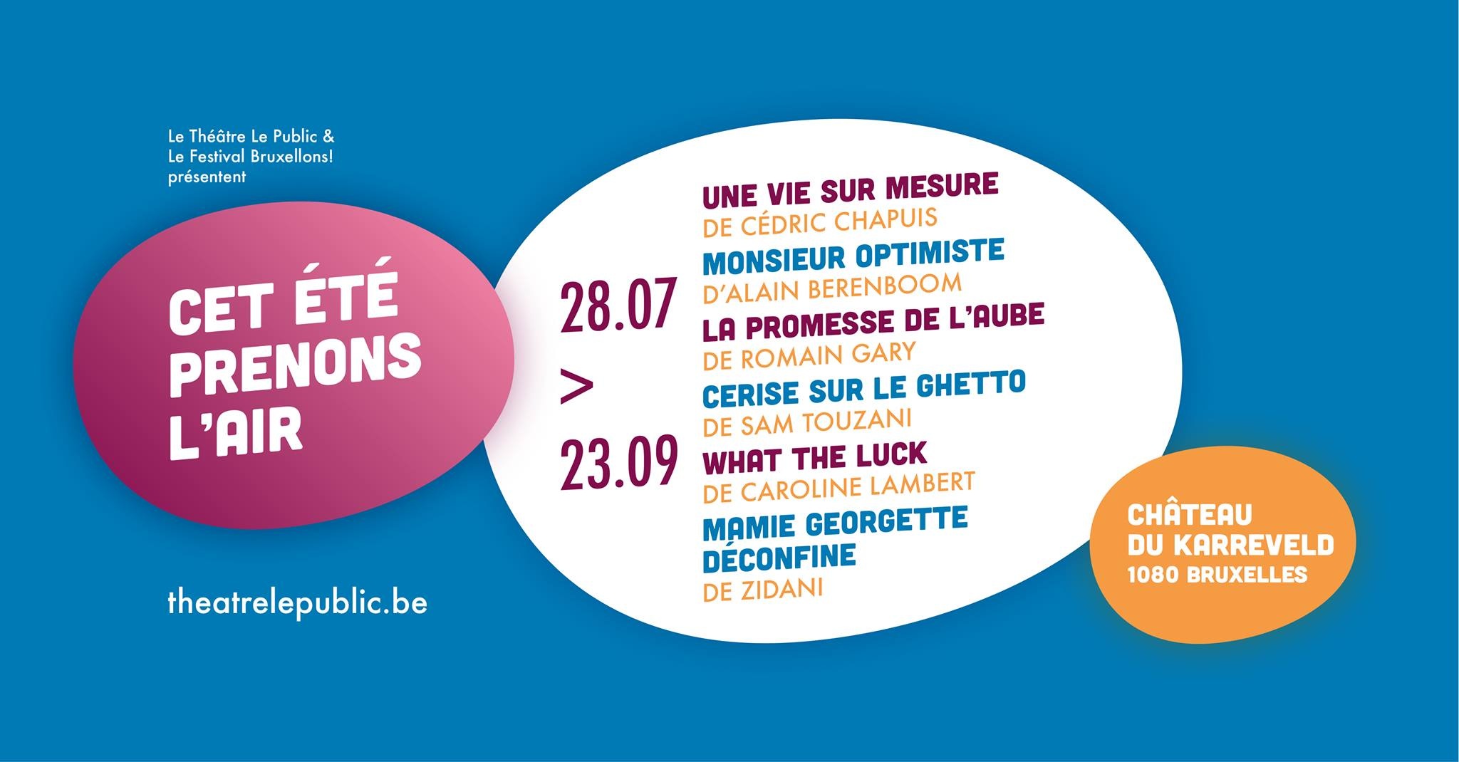 Affiche du spectacle