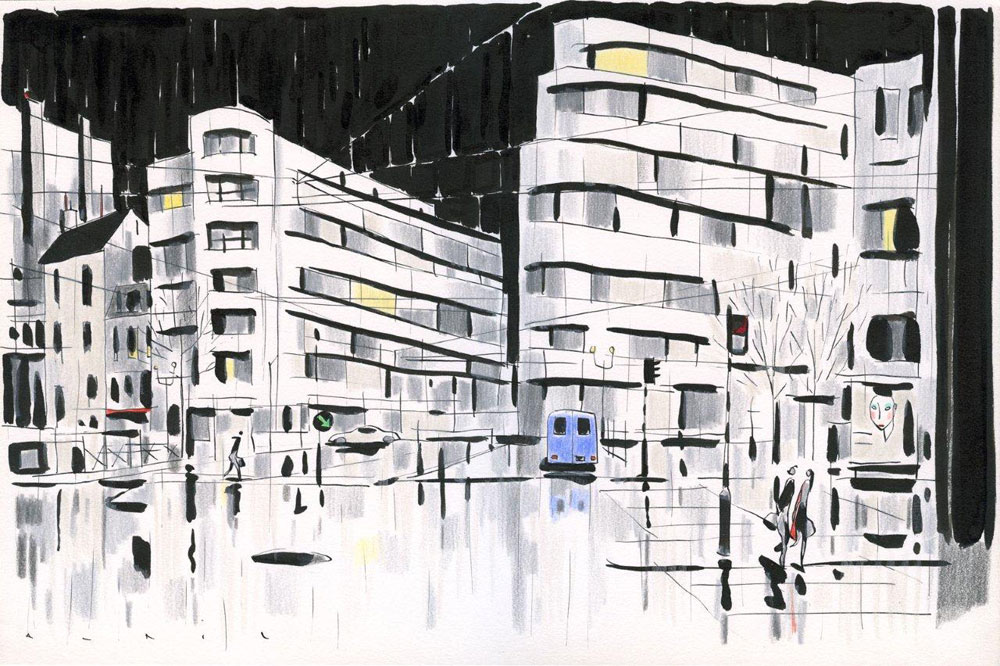 Flagey vu par François Avril